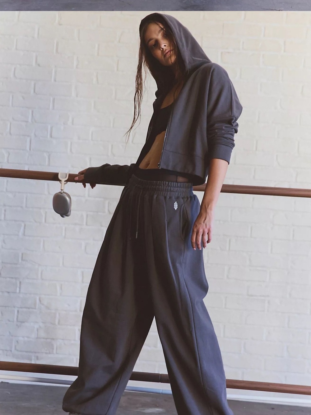 Free people CORE FLOW SET GRAPHITE - Picture 3 of 15